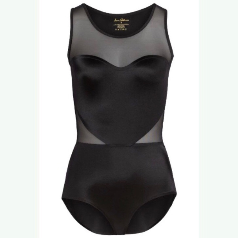 Sam Edelman Black Bonded Bodysuit Size S - Picture 3 of 8